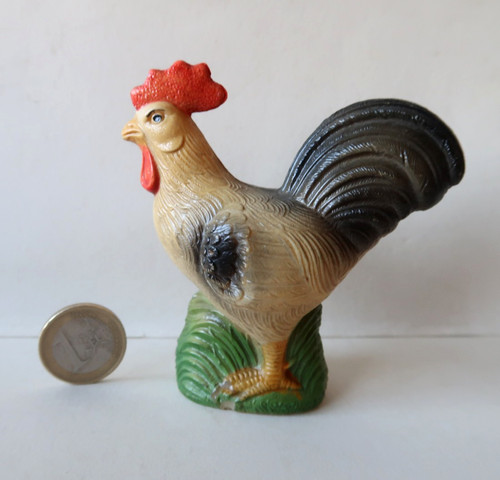 Celluloid ancien grand - celluloid, coq