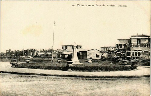 Cpa tamatave buste du - ak,