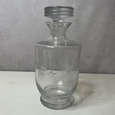 Carafe / bouteille verre 22cm