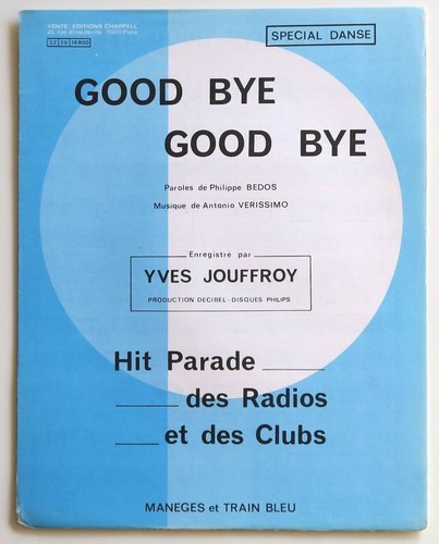 Partition vintage sheet - , music