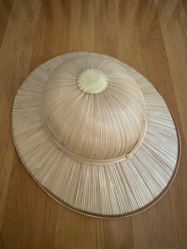 Chapeau colonial bambou tresse
