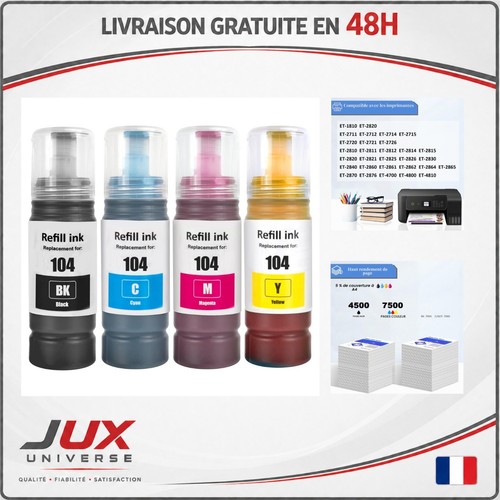Encre compatible epson 104 - encre,