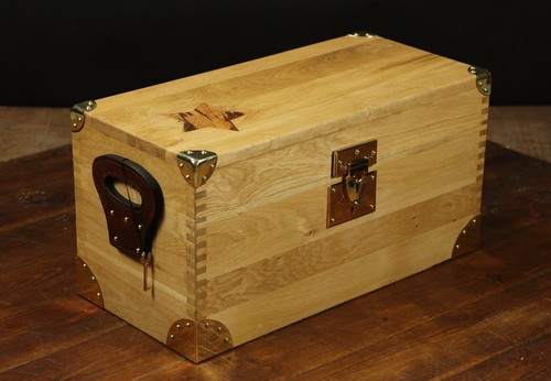 Coffre chène bois - chène,