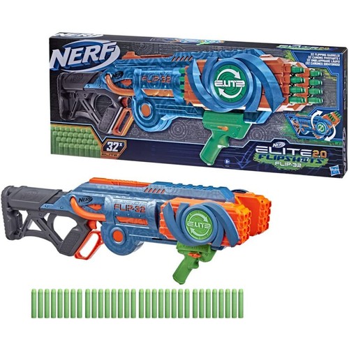 Hasbro nerf elite flip 32 - hasbro,