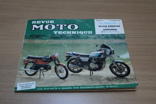 Revue technique moto kredler - technique,