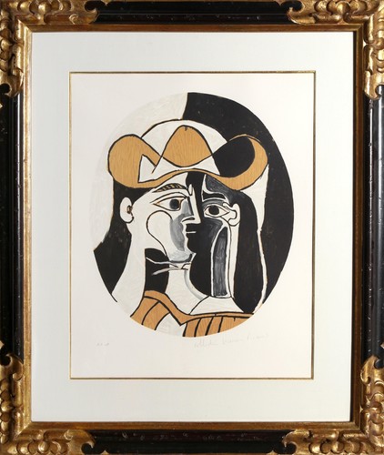 Pablo picasso femme au - pablo, picasso,