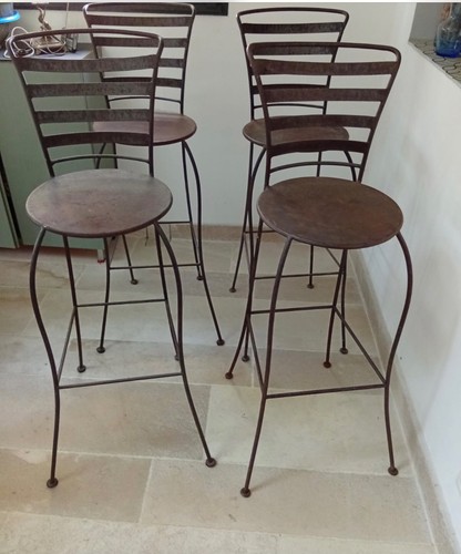 Tabourets bar avec dossier - bar,