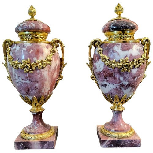 Paire vases cassolettes en - paire,