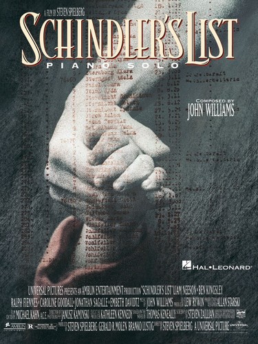 Schindler list sheet music - list,
