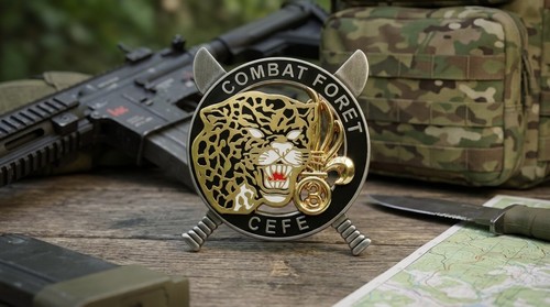 Combat foret rei insigne - combat, 3°rei