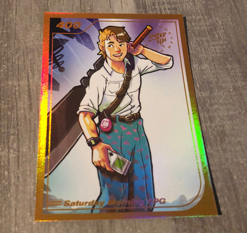 Limited run games trading card - games,