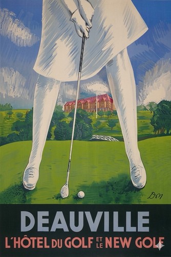 Affiche poster deauville - affiche,