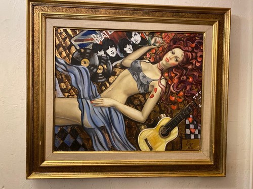 Tableau ancien 12f - tableau, 61x50
