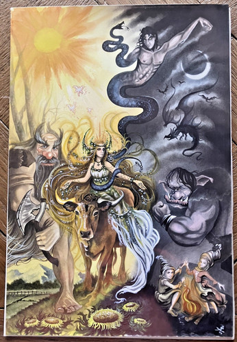 Mythologie basque fan art - fan,