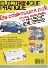 ELECTRONIQUE PRATIQUE N°172 ANALYSEUR LOGIQUE 8 VOIES / GENERATEUR DE SIGNAUX HF