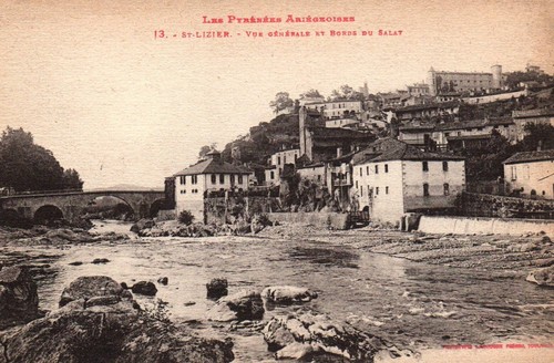 Cpa lizier - -, (ariège)
