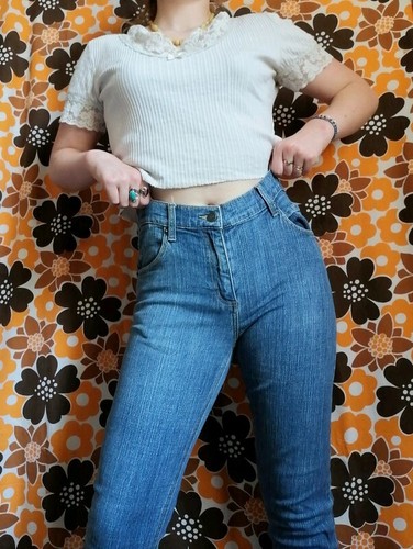 Jean vintage taille - , haute