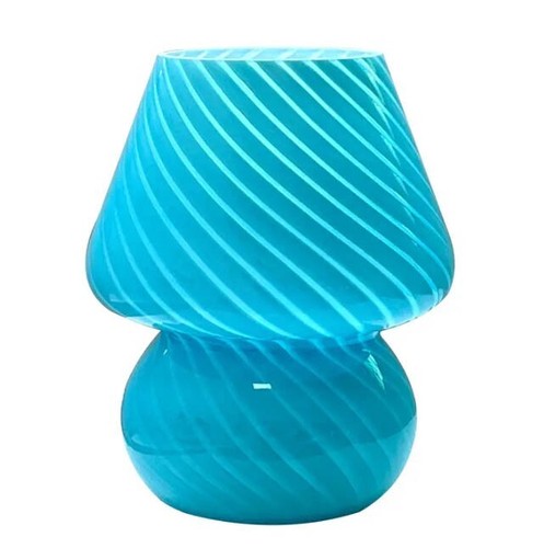 Lampe champignon verre - lampe,