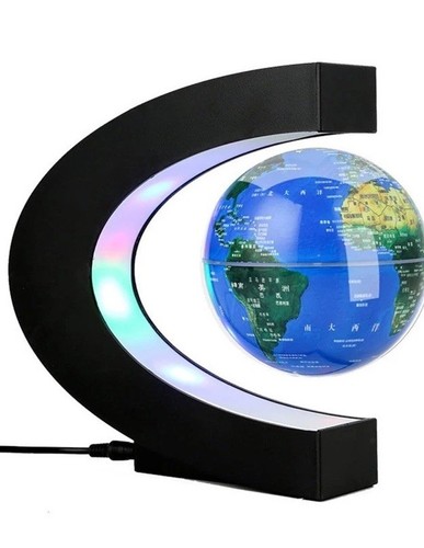 Lampe globe terrestre flottant - terrestre,