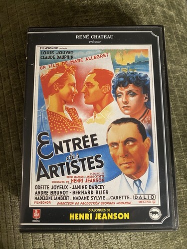 Dvd entrée des artistes - entrée,