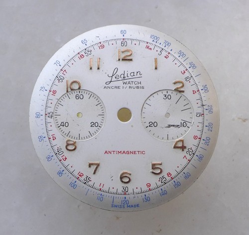 Original chronograph dial for - chronograph,