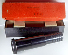 ANCIEN OBJECTIF BENOIST BERTHIOT F=250 avec sa BOÎTE D'ORIGINE FRANCE milieu XXè