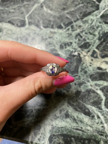Antique bague religieuse - antique,