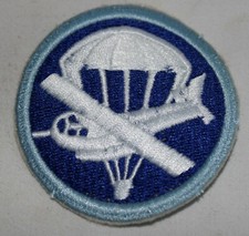 insigne de calot para/glider infanterie  troupe américain WW2 