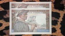 Billet 10 Francs Mineur