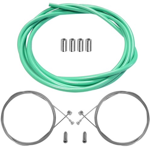 Kit cable gaine frein vert - kit,