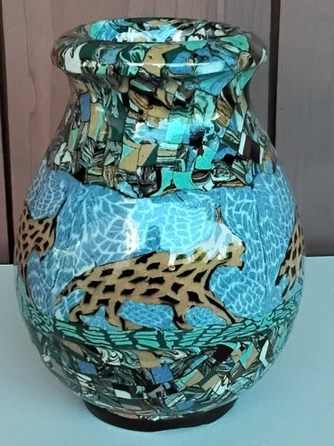 Gerbino vallauris vase décor - vase,