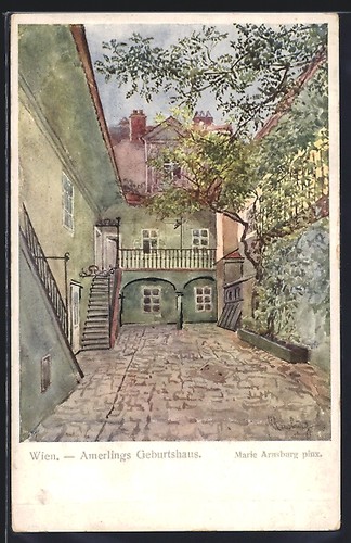 Carte postale artiste - carte,
