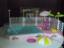 BARBIE VINTAGE BOITE PISCINE TROPICALE MATTEL 1986