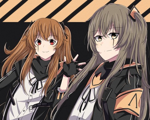 Anime girls ump45 - anime,