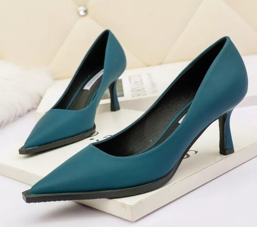 éscarpins chaussures bleu - Éscarpins,