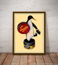 Affiche publicitaire vintage