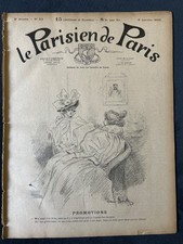 1898 " LE PARISIEN DE PARIS "