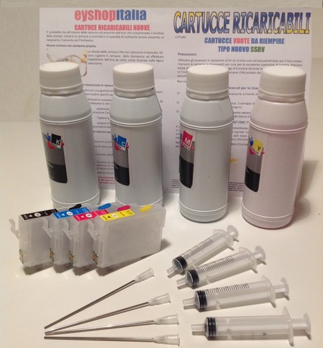 Kit cartouches rechargeables - 4,