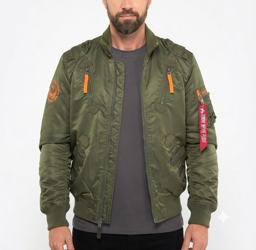 Veste bombardier vol - de,