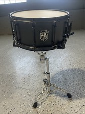 SJC Alpha Black Steel Snare