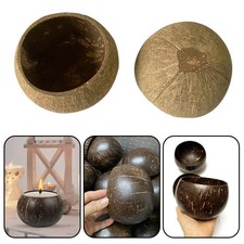 Bol à noix de coco bougie bol