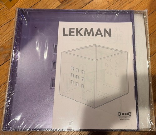 Set of 2 IKEA LEKMAN Storage