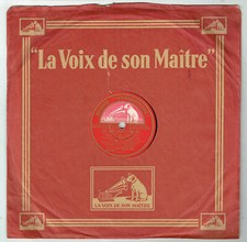 78 Runden 25cm Yvonne Printemps Schallplatte Les Drei Walzer ♫ Grammophon 4908
