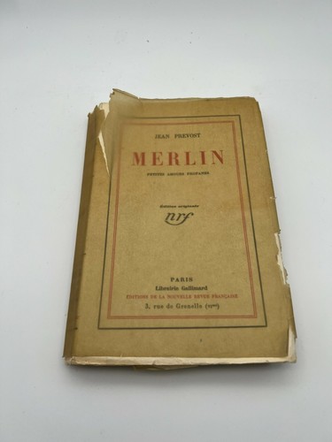 Jean prevost merlin 1927 - merlin,
