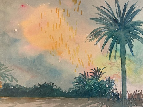 Très belle peinture - peinture, aquarelle