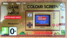 CONSOLE NINTENDO GAME & WATCH SUPER MARIO BROS COLOUR SCREEN COMPLET CIB OVP