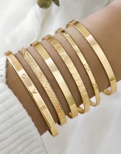 Bracelet femme jonc - bracelet, love