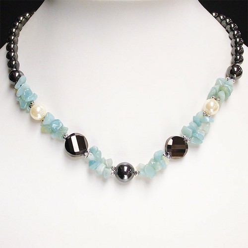 Collier hématite - , et