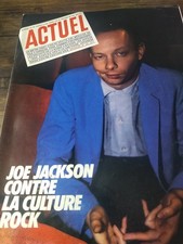 Actuel . Joe Jackson contre la Culture Rock .  No. 39 . Janvier 1983