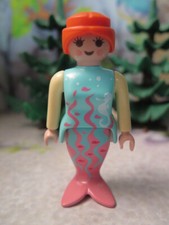 Jolie sirène rare chevelure rousse PLAYMOBIL 4813 5002 5028 5884 Fairy world